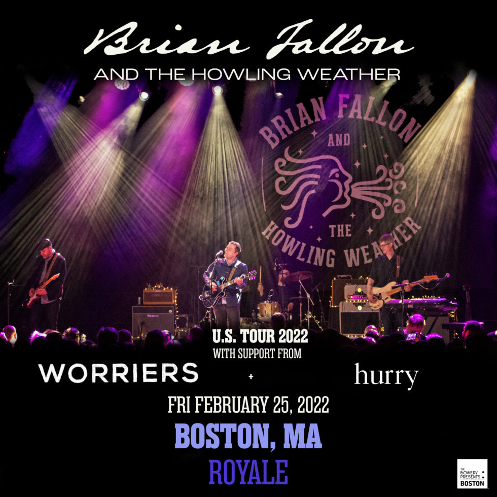 Brian Fallon And The Howling Weather Royale Boston