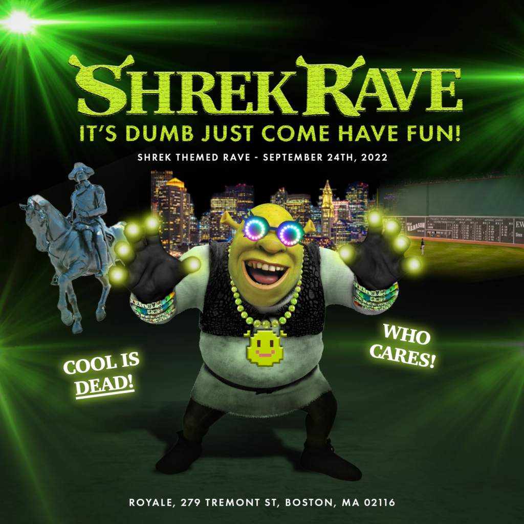 Shrek Rave Boston 2024 Babbie Kirstyn